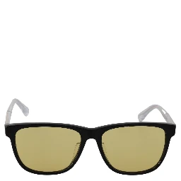 Black Frame DL0330-D 01E 57 Yellow Transparent Lenses Sunglasses