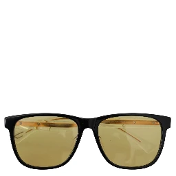 Black Frame DL0330-D 01E 57 Yellow Transparent Lenses Sunglasses