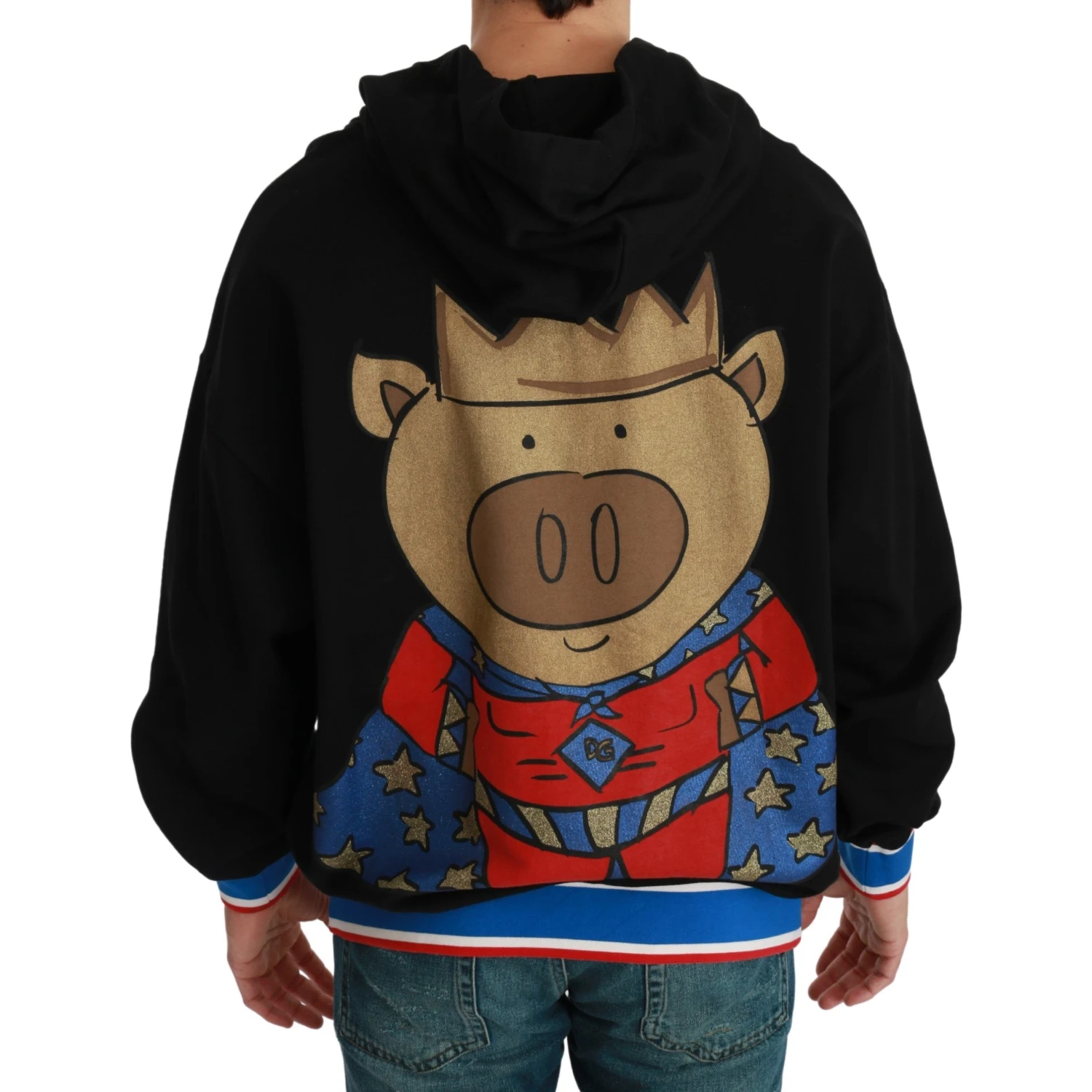 Black Sweater Pig of the Year Hooded