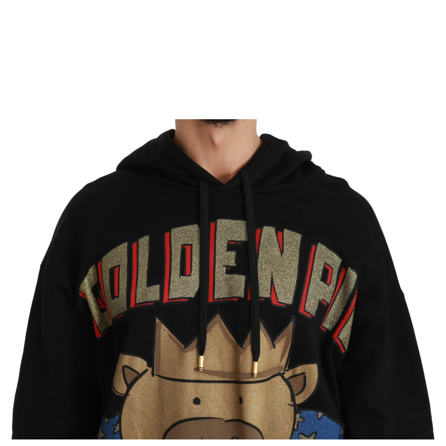 Black Sweater Pig of the Year Hooded