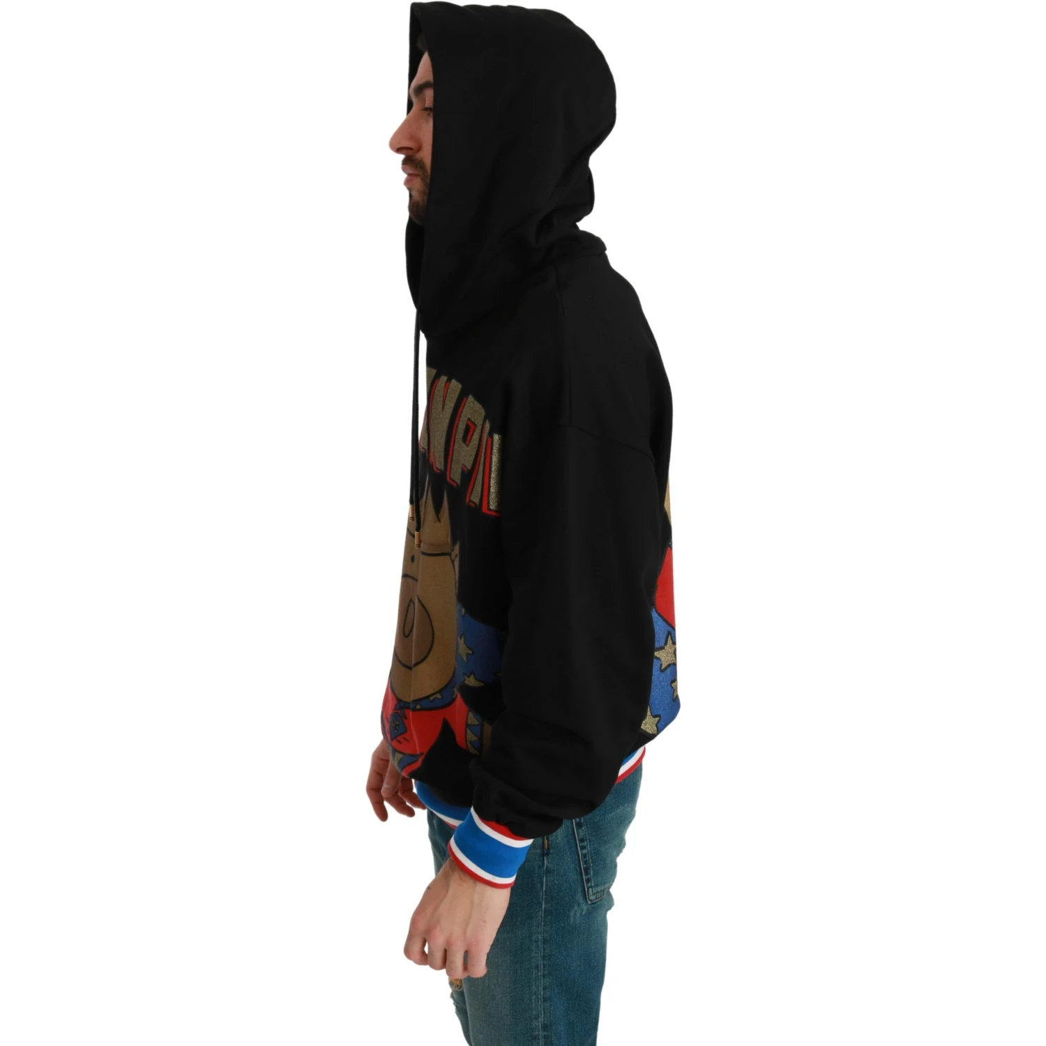 Black Sweater Pig of the Year Hooded
