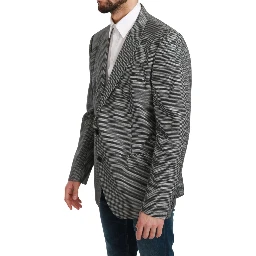 Gray Slim Fit Formal MARTINI Blazer