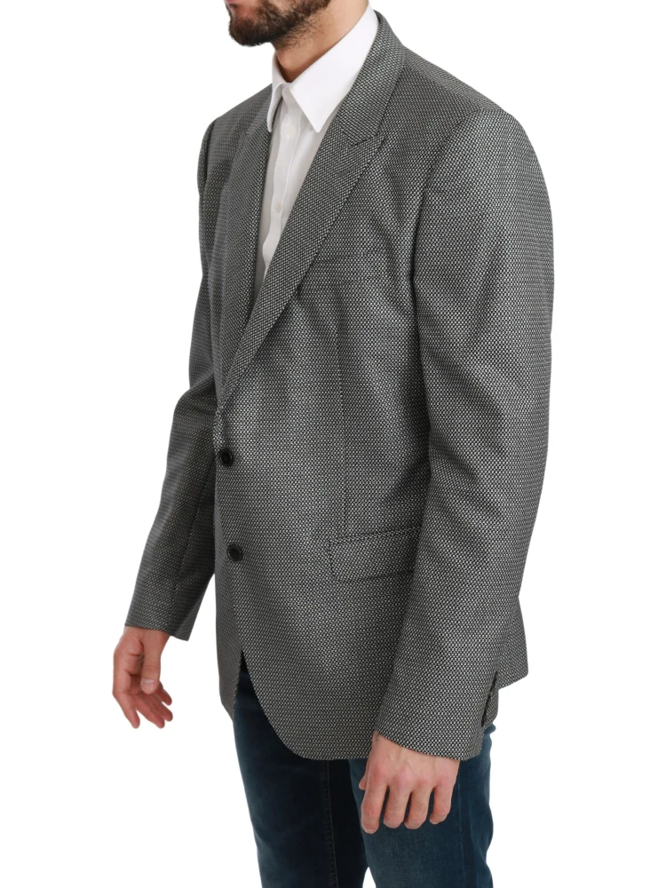 Gray Slim Fit Formal MARTINI Blazer alternative