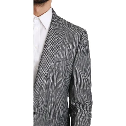 Gray Slim Fit Formal MARTINI Blazer