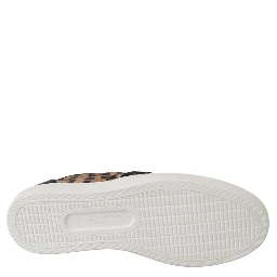 Leather Leopard #dgfamily Loafers Shoes