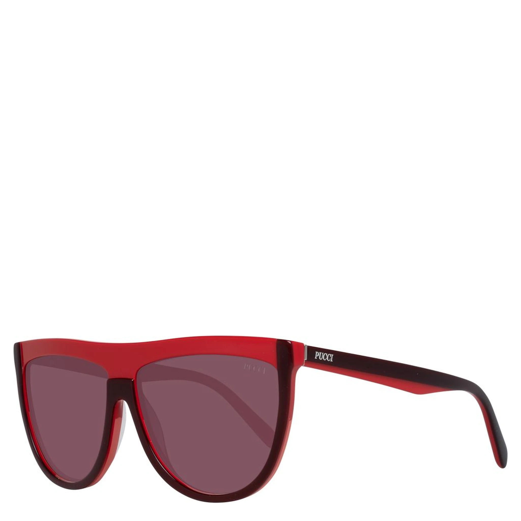 Burgundy Plastic Sunglasses