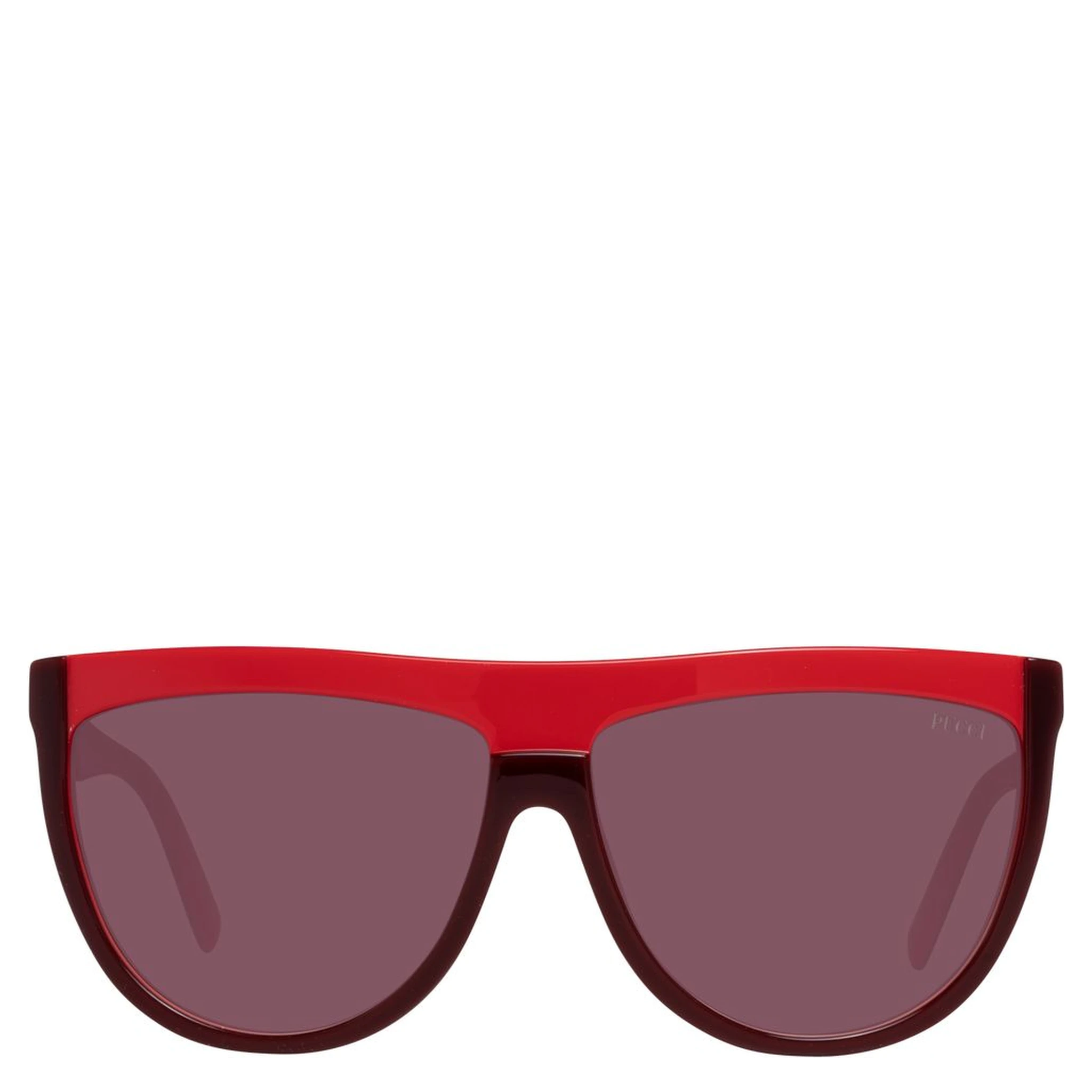 Burgundy Plastic Sunglasses