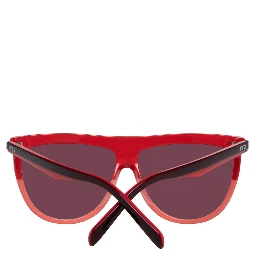 Burgundy Plastic Sunglasses