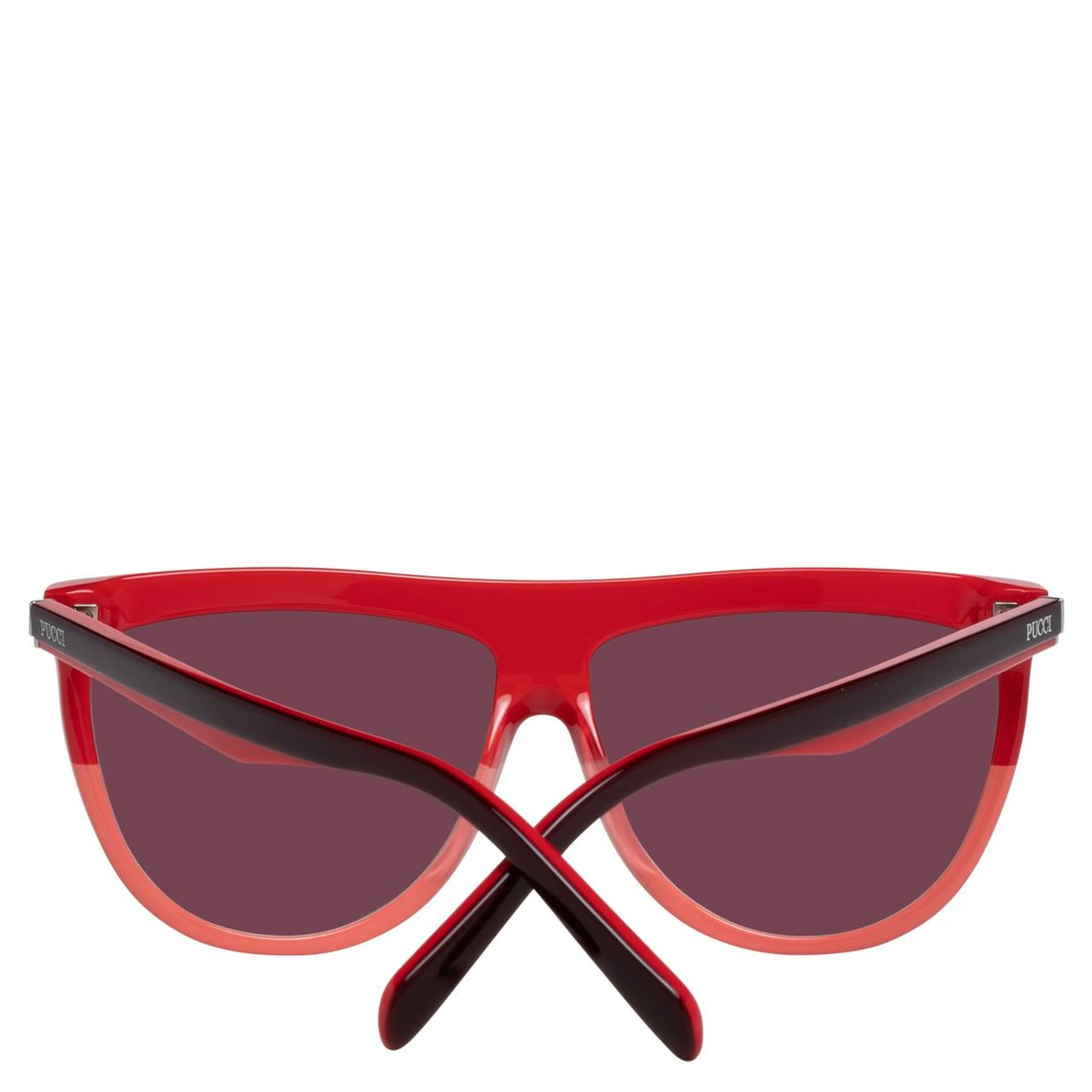 Burgundy Plastic Sunglasses