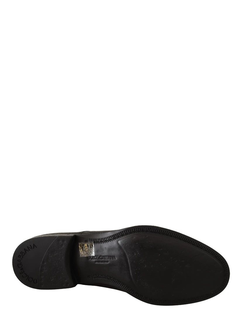Black Leather Lace Up Mens Formal Derby Shoes