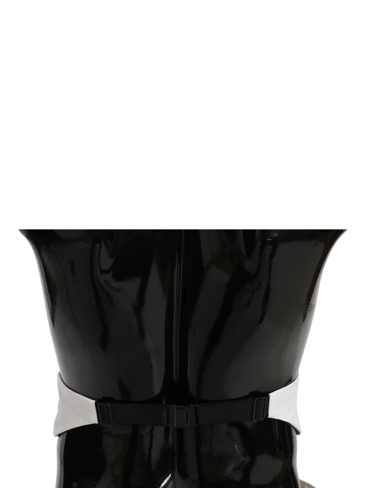 White Men Waist Belt Cotton Cummerbund alternative