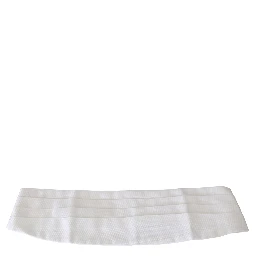 White Men Waist Belt Cotton Cummerbund