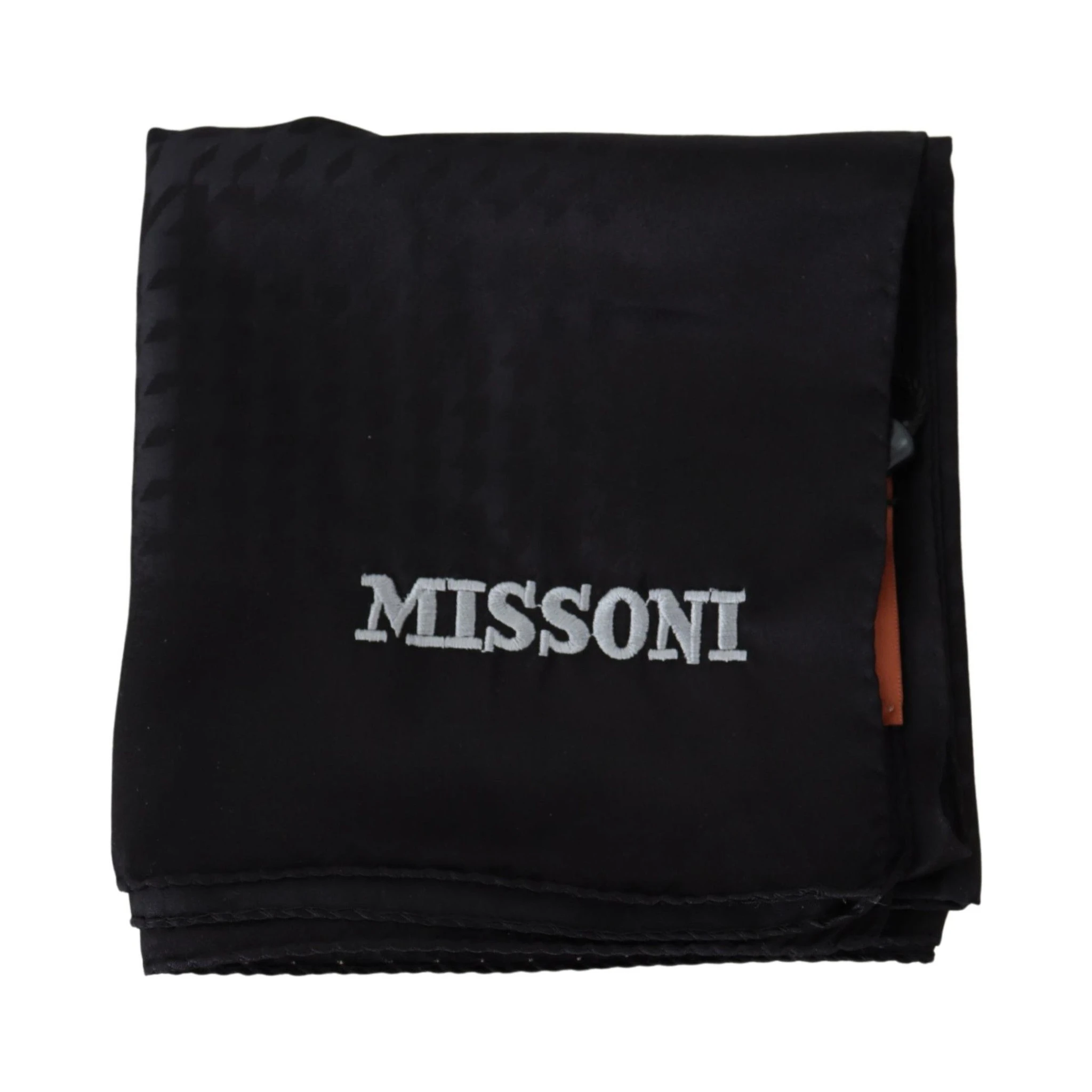 Black Wool Knit Unisex Neck Wrap Shawl Scarf