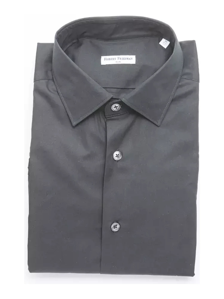 Black Cotton Shirt