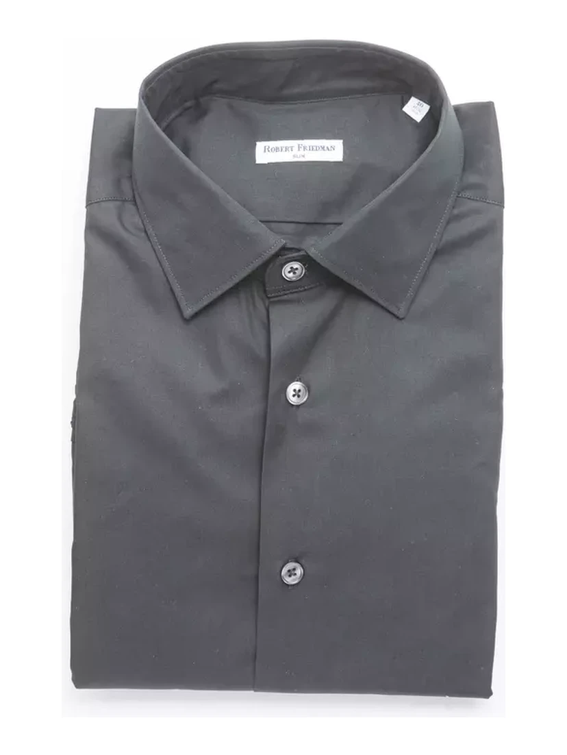 Black Cotton Shirt