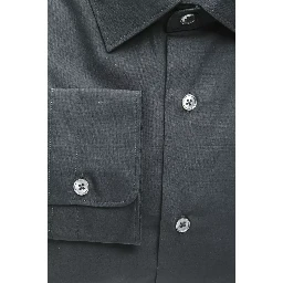 Black Cotton Shirt