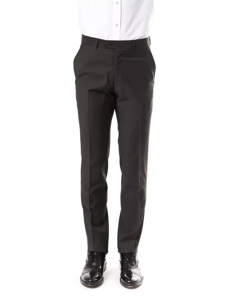 Gray Wool Pant