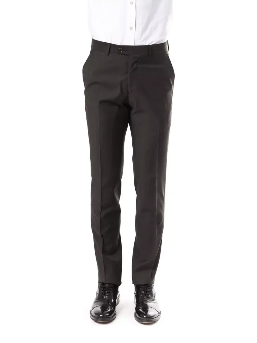 Gray Wool Pant