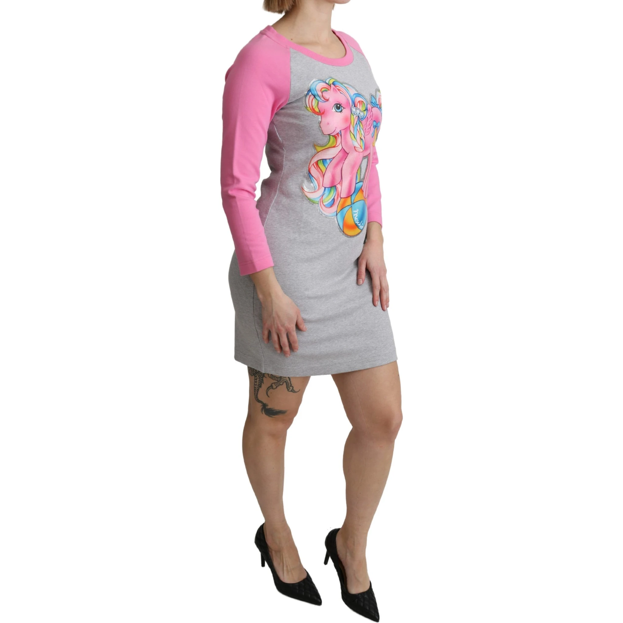 Gray My Little Pony Top Sweater Dress