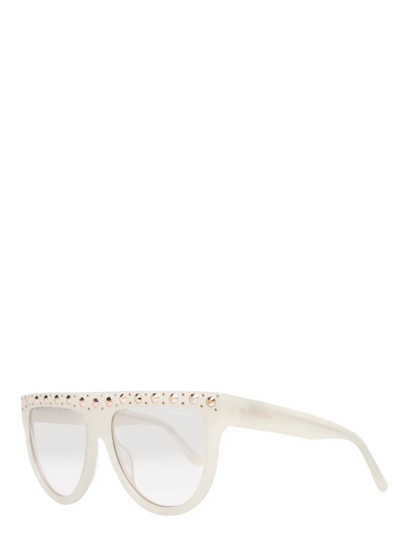 White Plastic Sunglasses