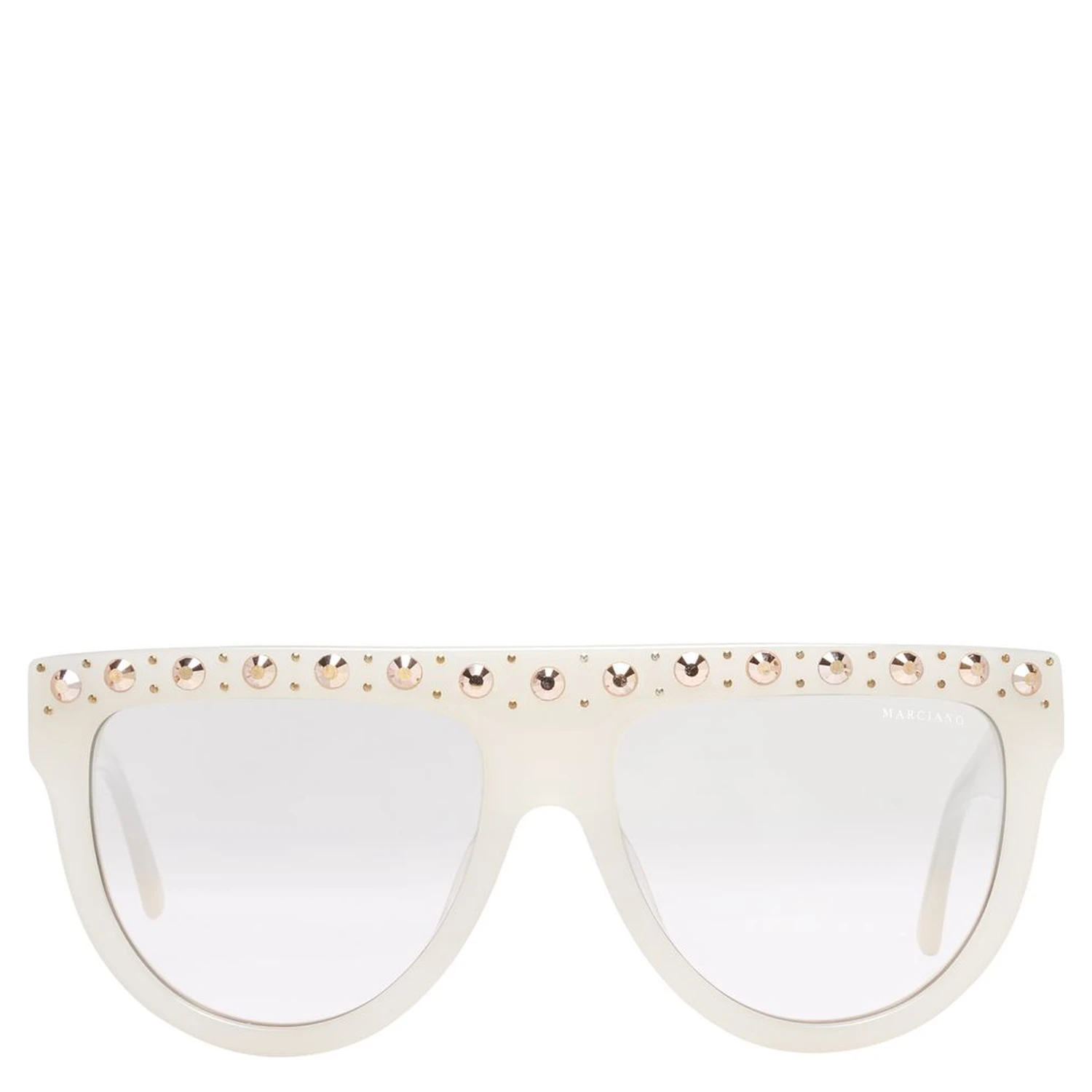 White Plastic Sunglasses