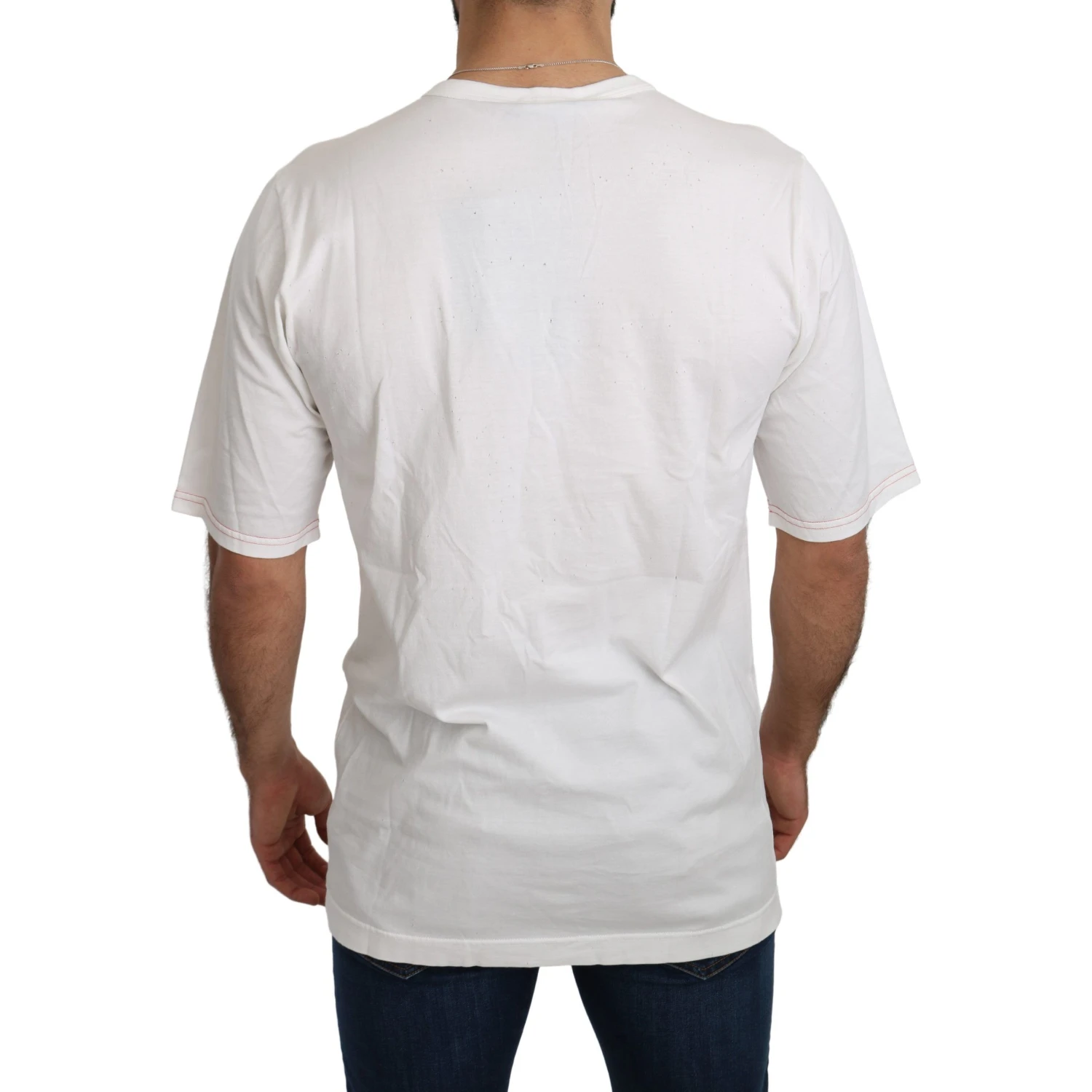 White Leopard Royal Top T-shirt