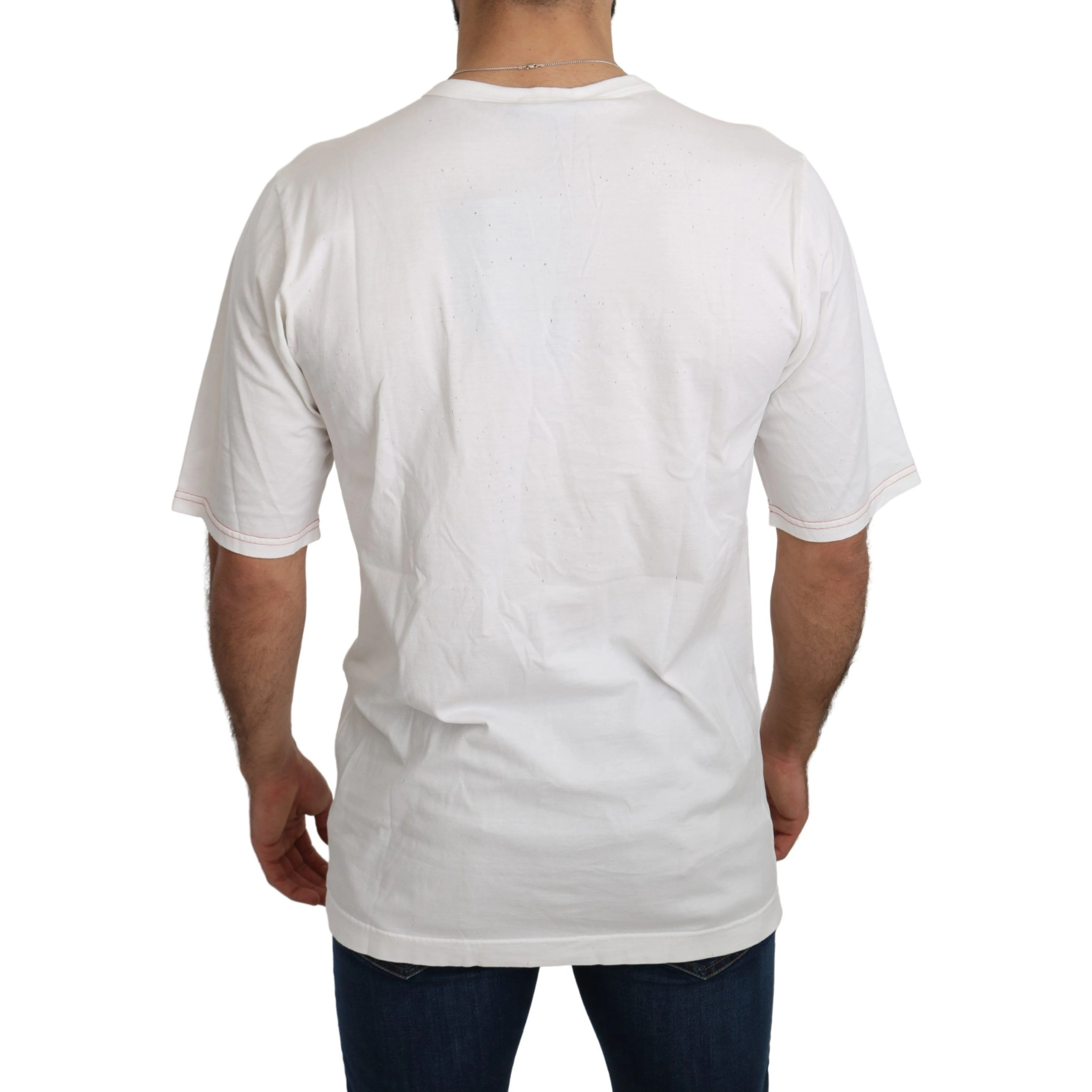 White Leopard Royal Top T-shirt