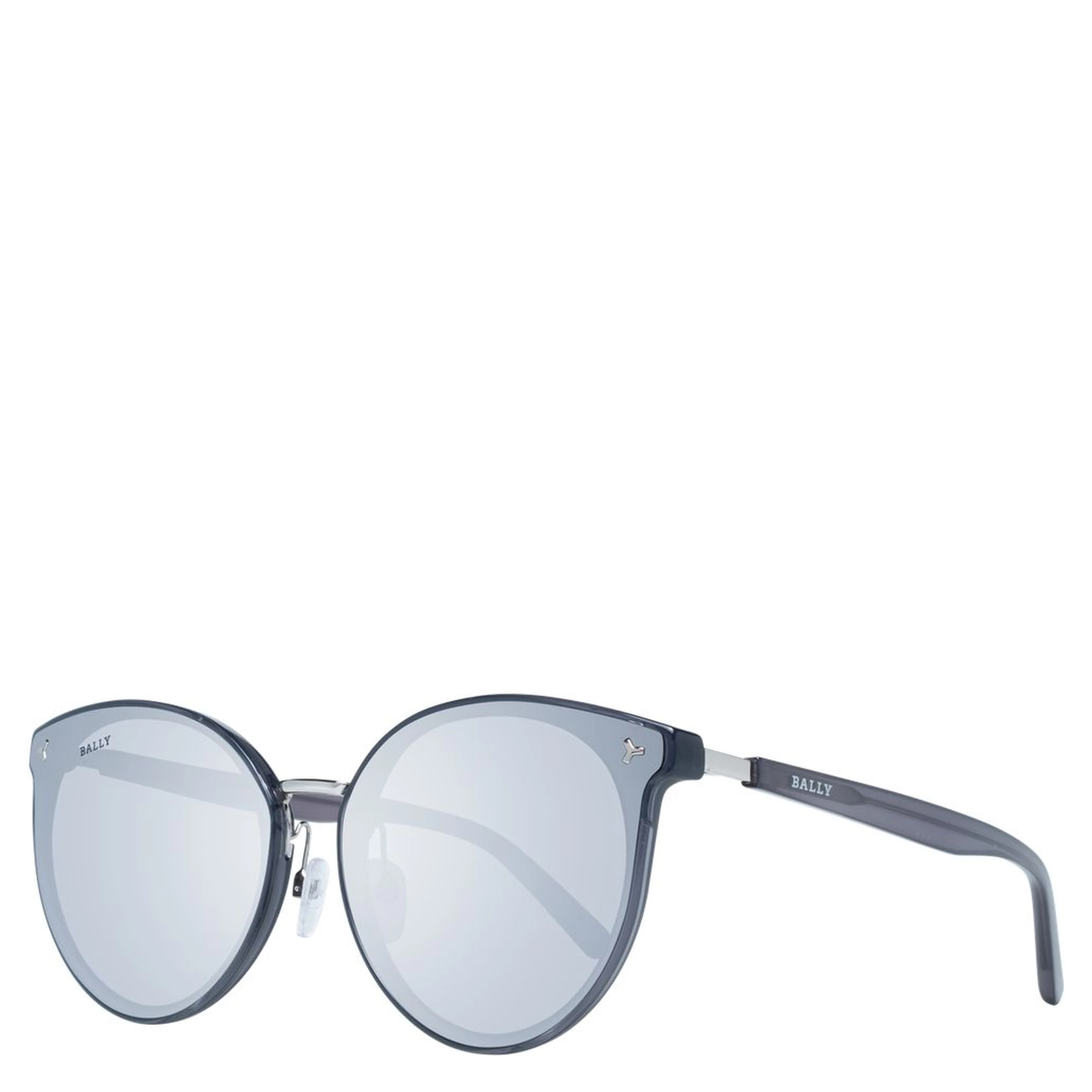 Gray Metal & Plastic Sunglasses