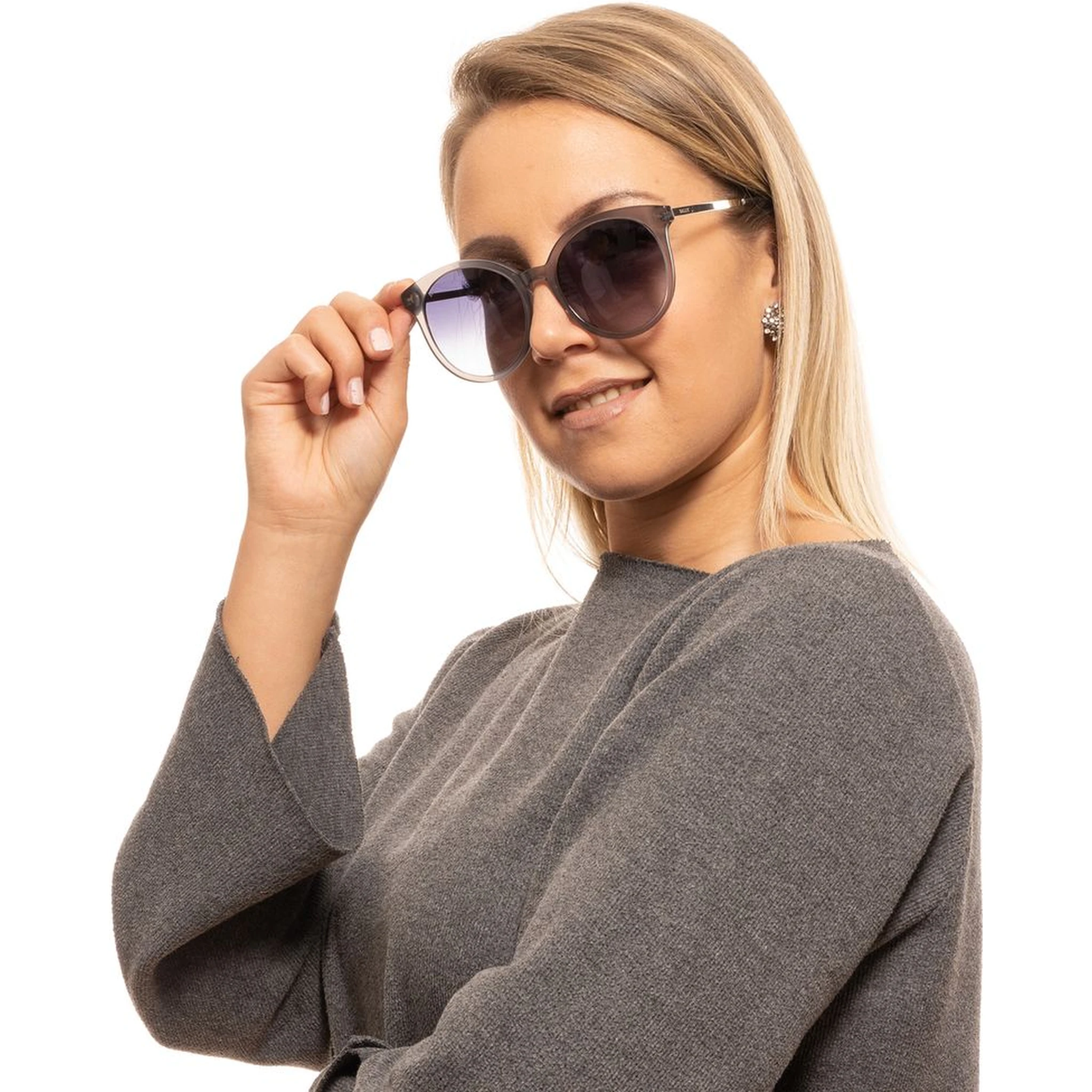 Gray Plastic Sunglasses