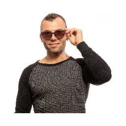 Brown Plastic Sunglasses