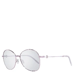 Rose Gold Metal & Plastic Sunglasses
