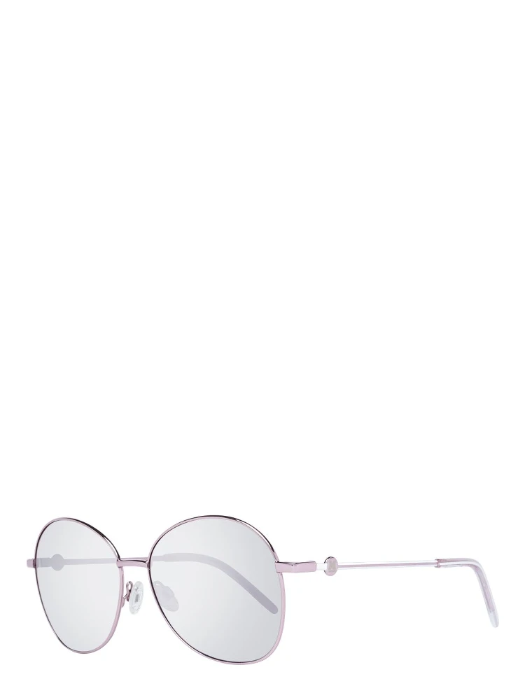 Rose Gold Metal & Plastic Sunglasses