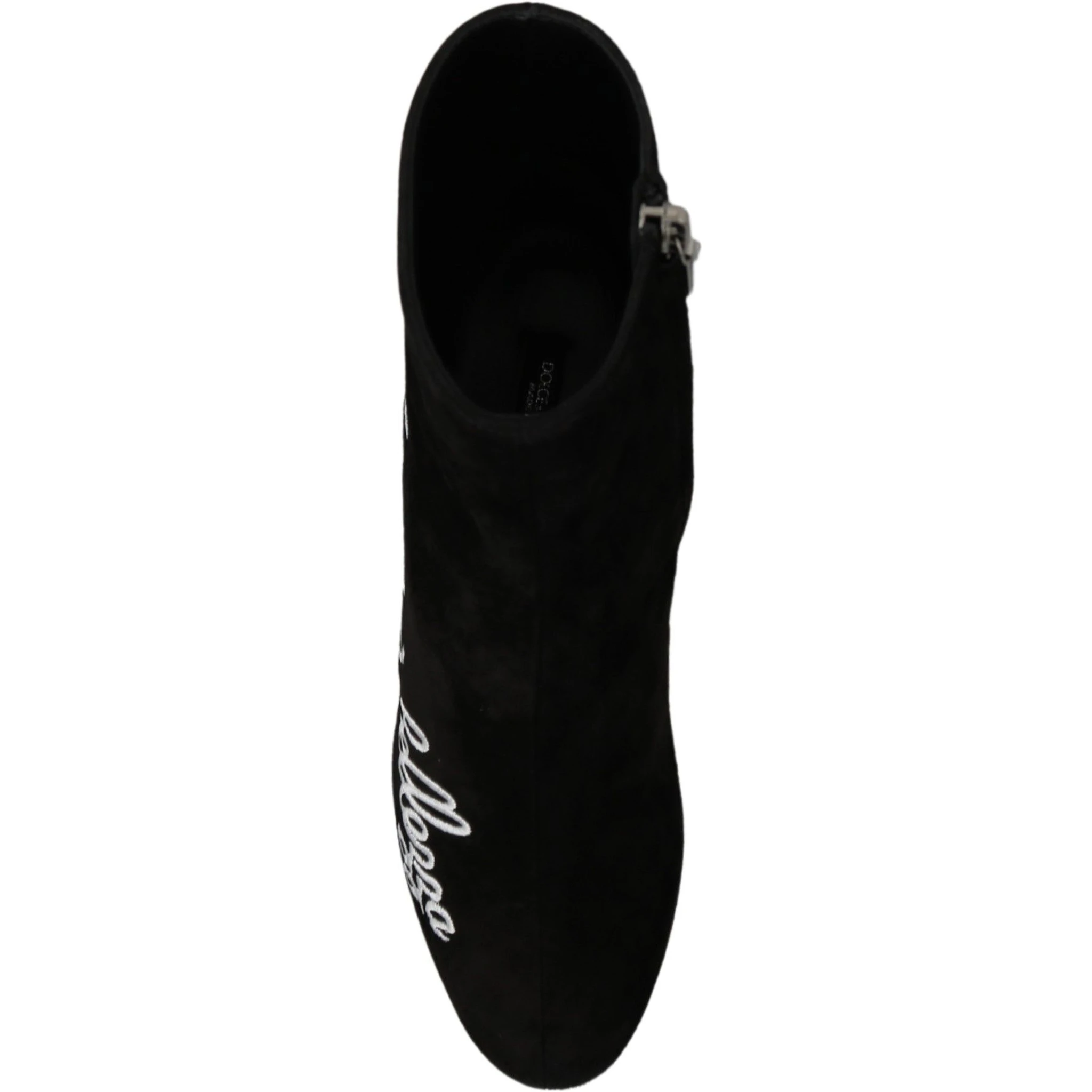 Black Suede L'Amore E'Bellezza Boots Shoes