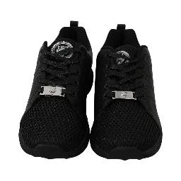 Black Casual Running Sneakers Shoes