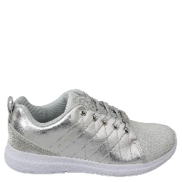 Gisella Silver Polyester Sneakers Shoes
