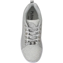 Gisella Silver Polyester Sneakers Shoes