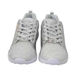 Gisella Silver Polyester Sneakers Shoes