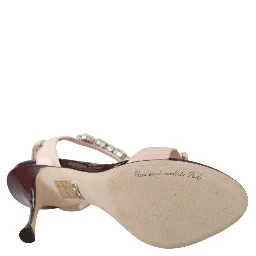 Pink Crystals Heels Keira Sandals