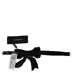 Gold Crystal Beaded Sequined 100% Silk Catwalk Necklace