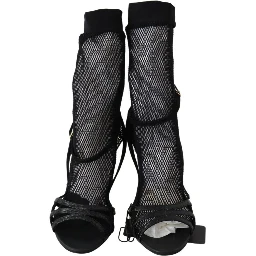 Black Suede Short Boots Sandals Shoes