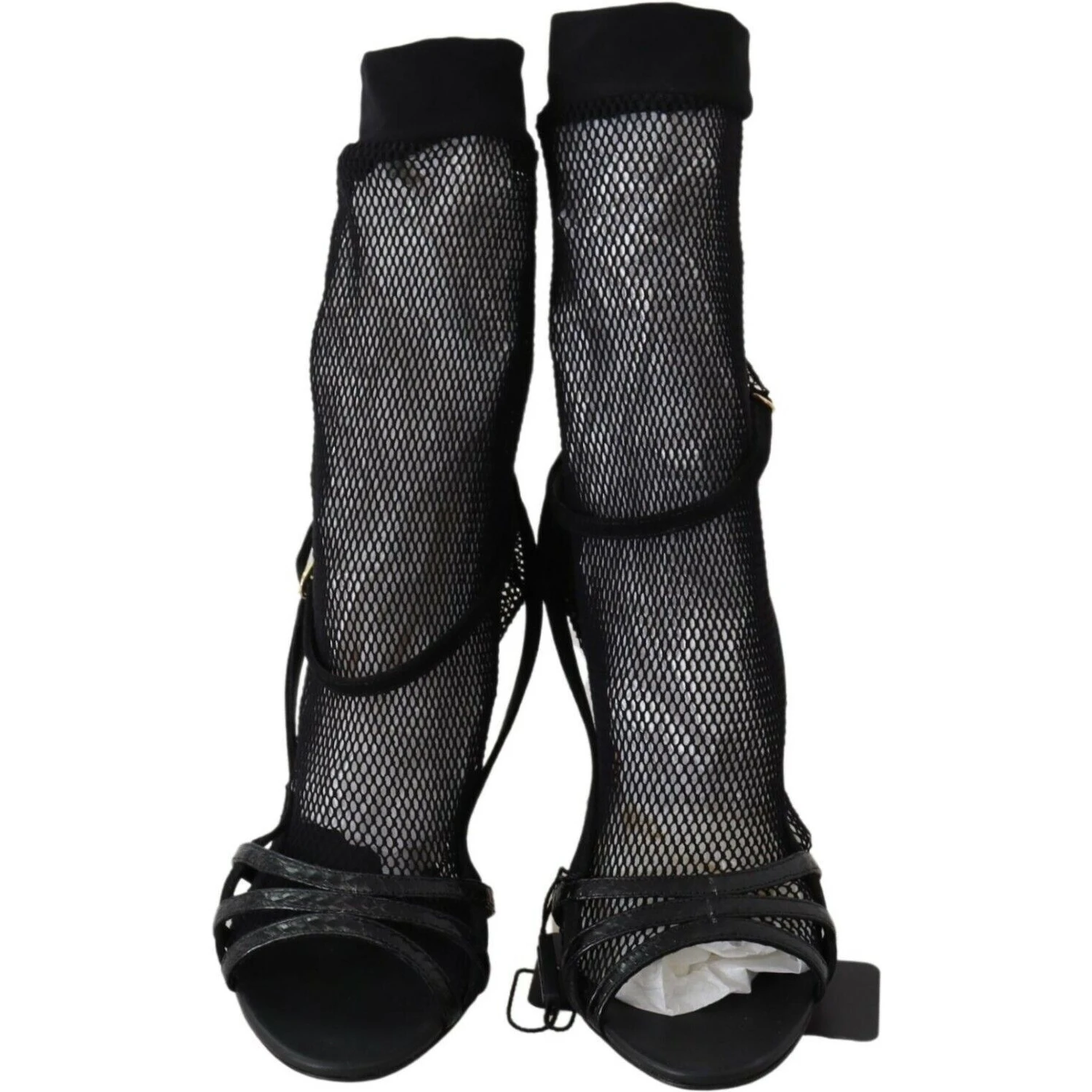 Black Suede Short Boots Sandals Shoes