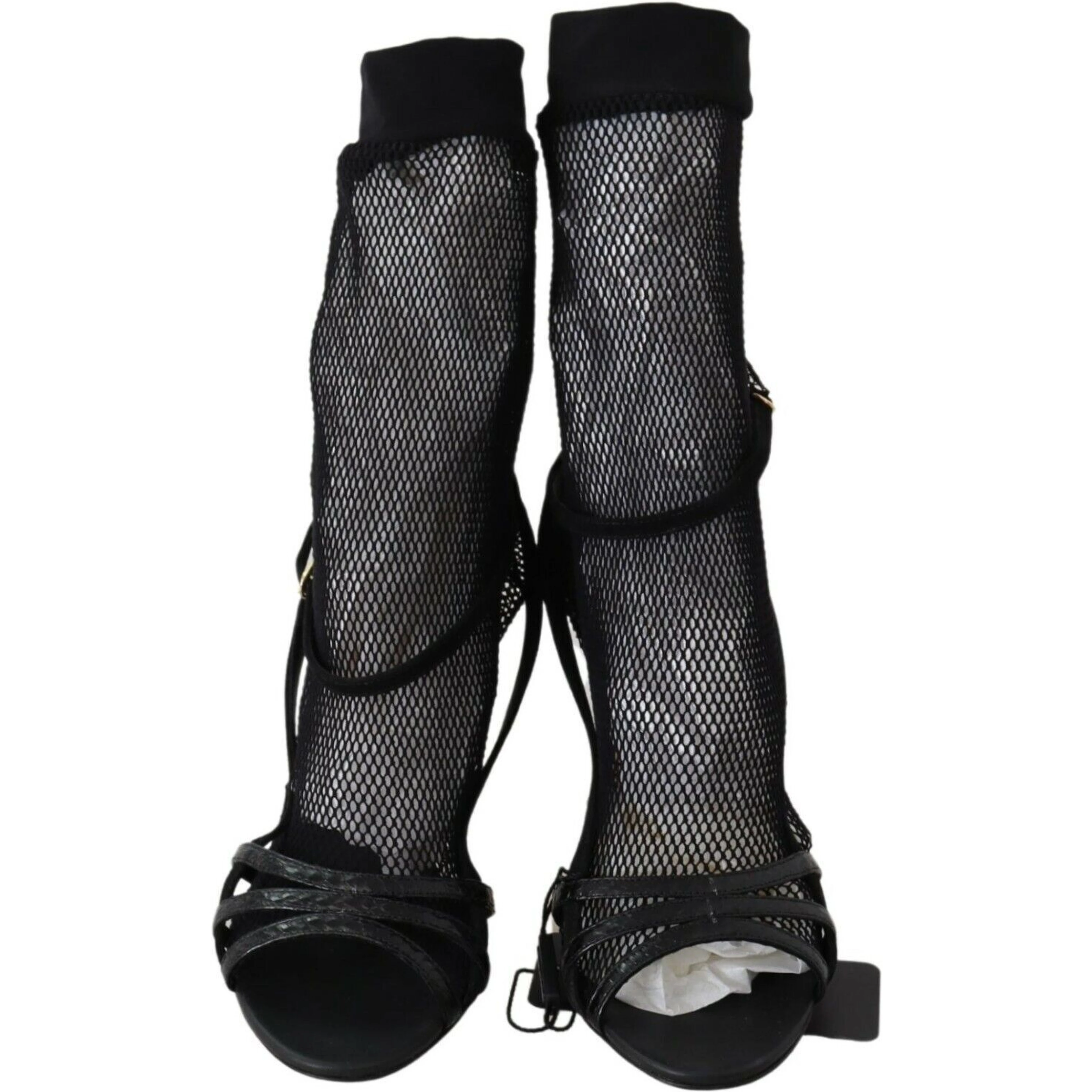 Black Suede Short Boots Sandals Shoes