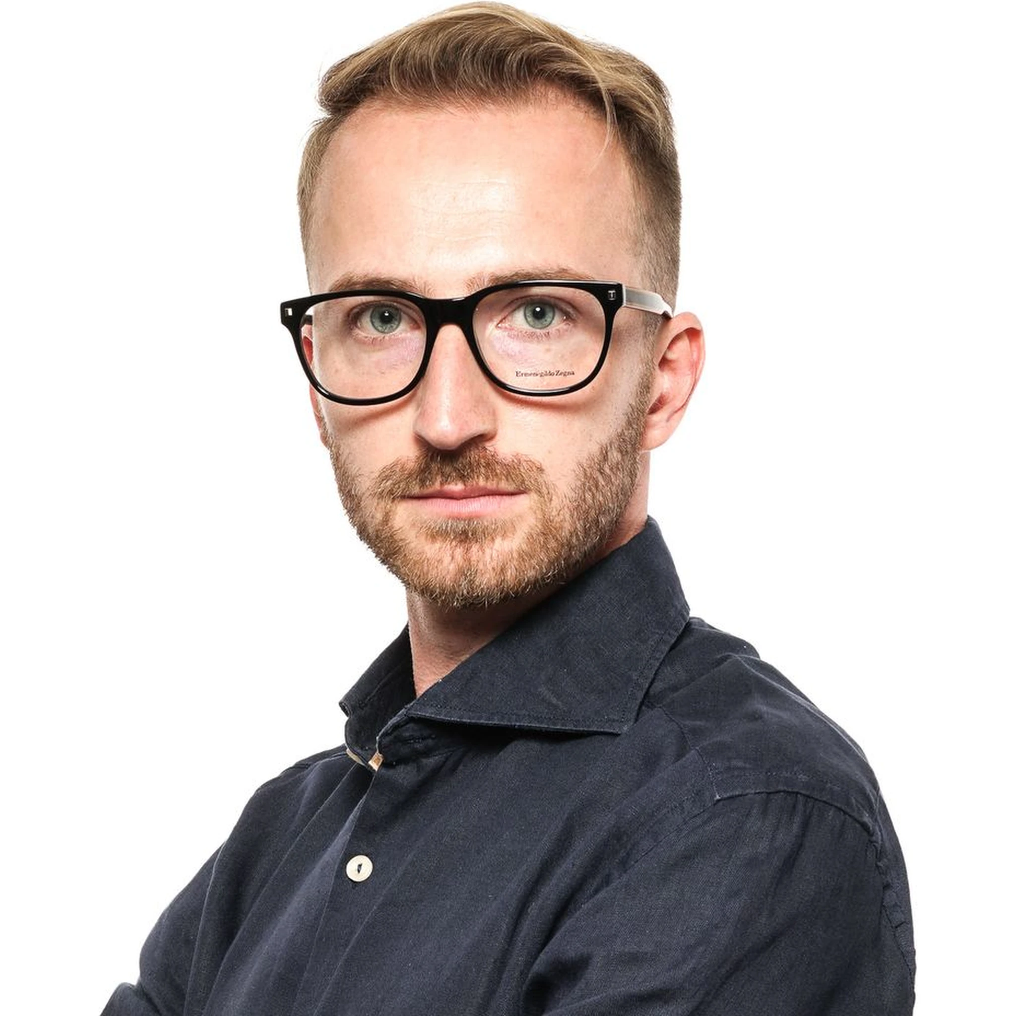 Black Plastic Glasses (Frames)