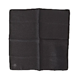 Gray 100% Silk Square Handkerchief Gray 100% Silk Square Handkerchief