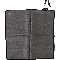 Gray 100% Silk Square Handkerchief Gray 100% Silk Square Handkerchief