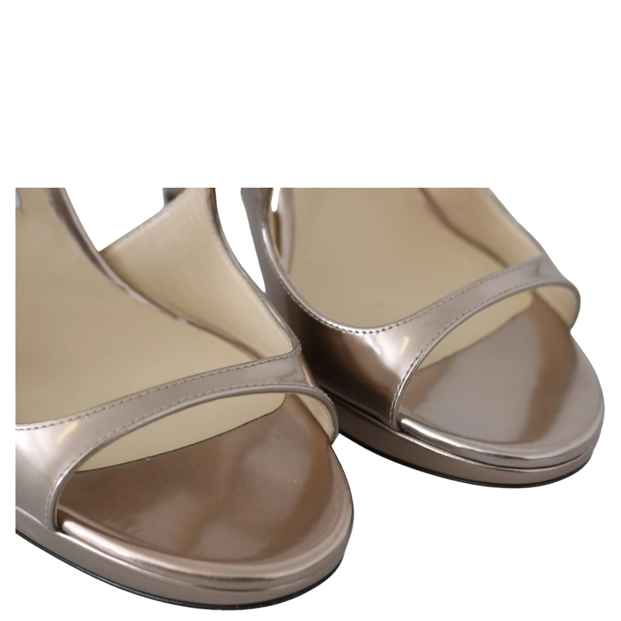 Ballet Pink Leather Lance Sandals Pumps