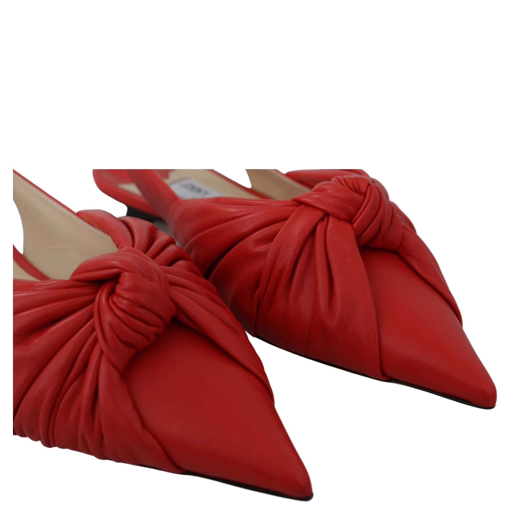 Annabell Flat Nap Chilli Leather Flat Shoes