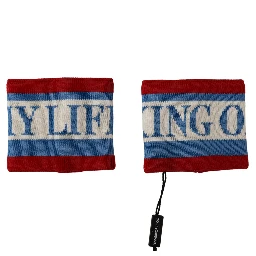 Multicolor King Of My Life Cashmere Wristband