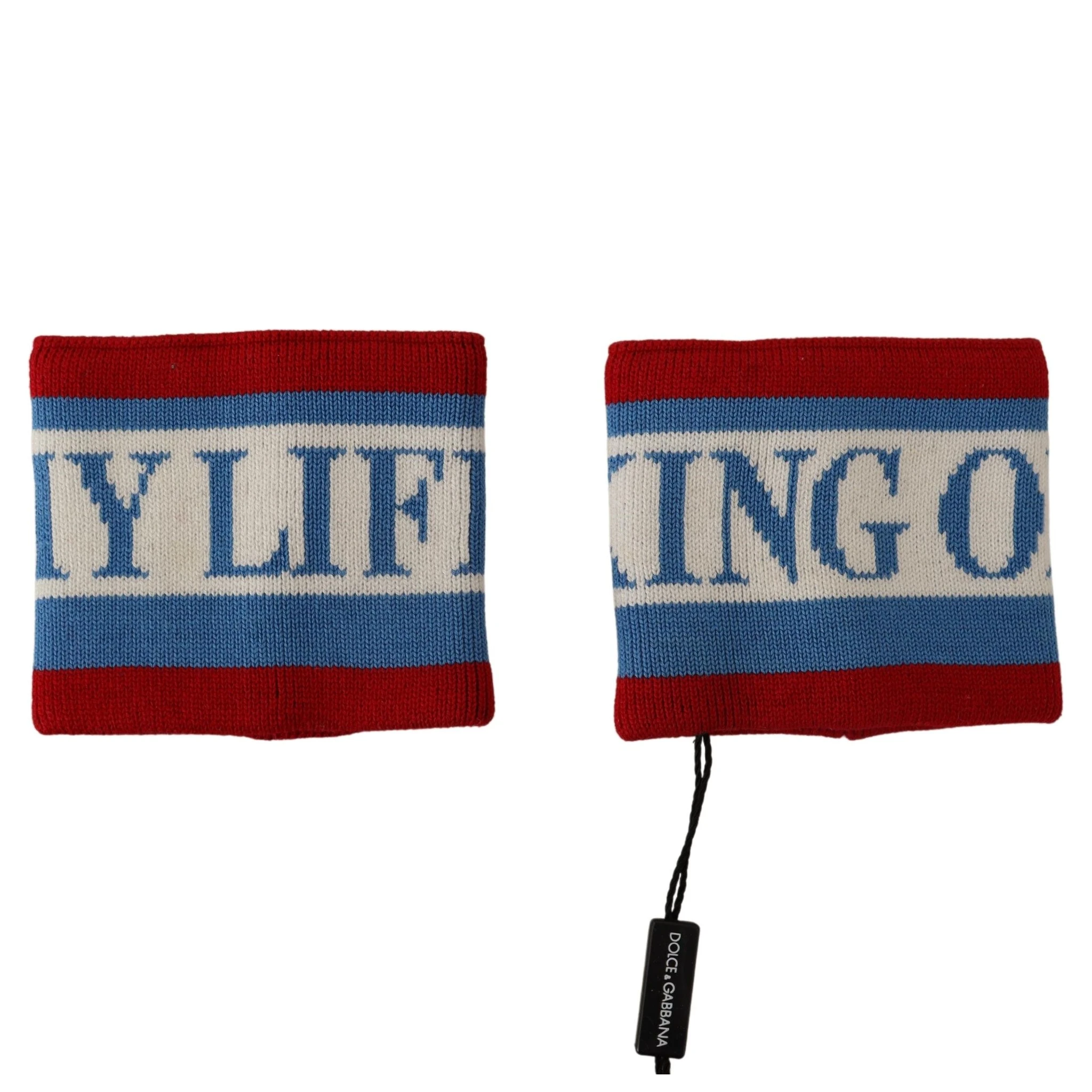 Multicolor King Of My Life Cashmere Wristband