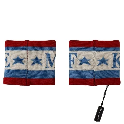 Multicolor King Of My Life Cashmere Wristband